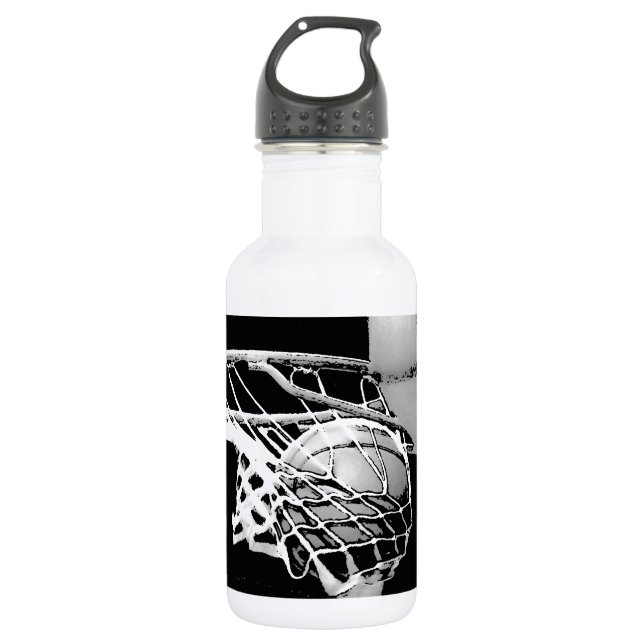 Basketball Trinkflasche (Vorderseite)