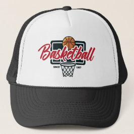 Basketball Trucker Hat Truckerkappe
