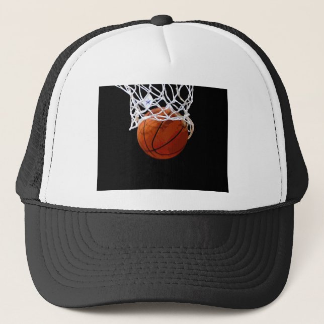 Basketball Truckerkappe (Vorderseite)