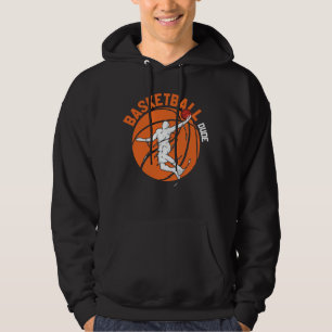 Basketball Typ Design für Basketball Lover Hoodie