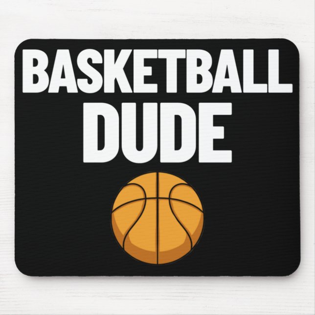 Basketball Typ Mens Basketball Geschenk Perfektes  Mousepad (Vorne)