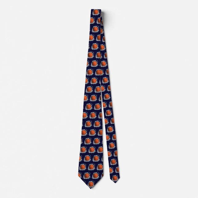 Basketball Typ Neck Tie Krawatte (Vorderseite)