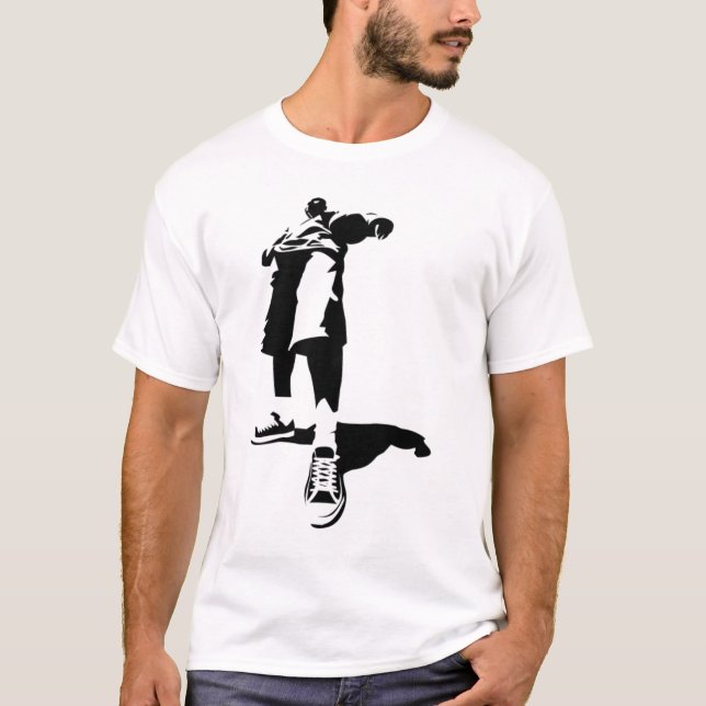 Basketball-Typ T-Shirt (Vorderseite)