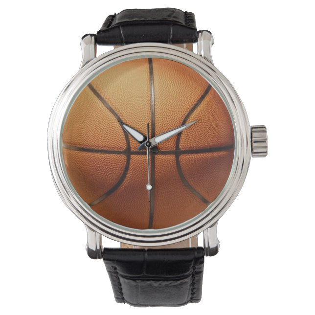 Basketball-Uhr Armbanduhr (Vorderseite)
