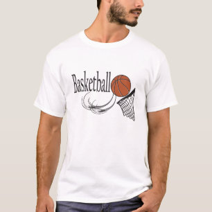 Basketball und Band T-Shirt