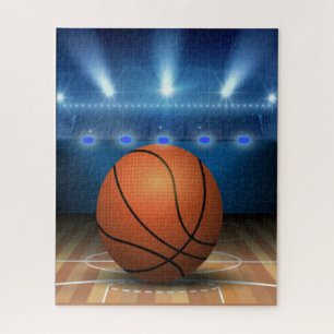 Basketball und Gerichtshof Puzzle