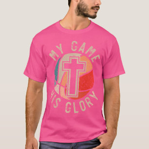 Basketball und Jesus Christus Christlich Glaube Ho T-Shirt