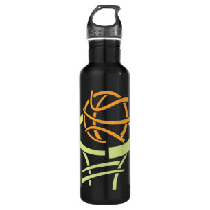 Basketball und Netz Trinkflasche