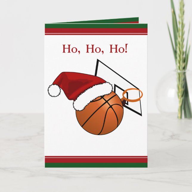 Basketball und Weihnachten (Vorderseite)