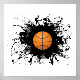 Basketball Urban Style Poster