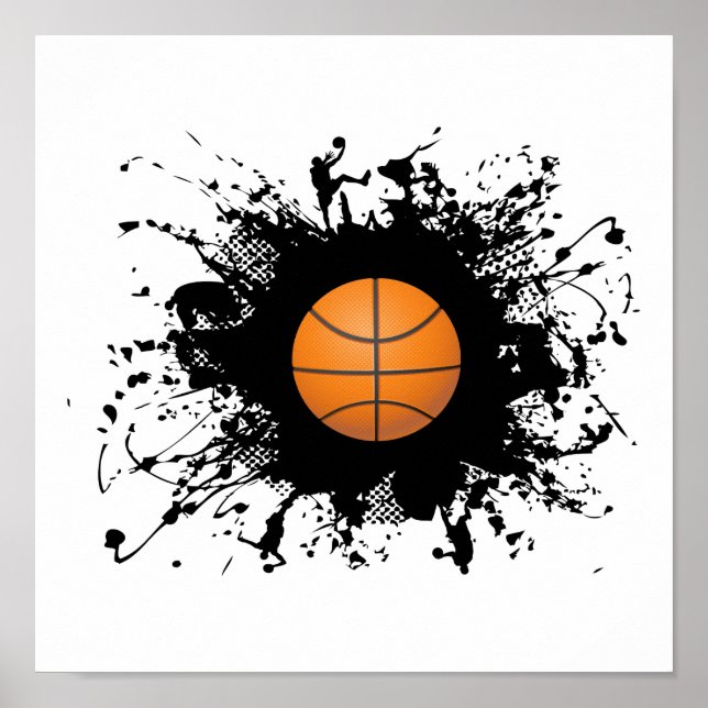 Basketball Urban Style Poster (Vorne)