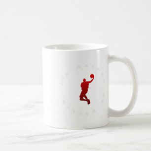 Basketball USA Support Team American Flag Sport Kaffeetasse
