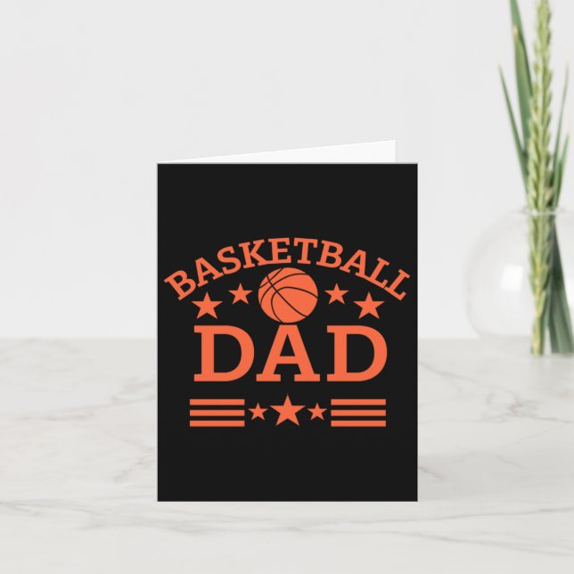 Basketball-Vater 2 Karte (Vorderseite)