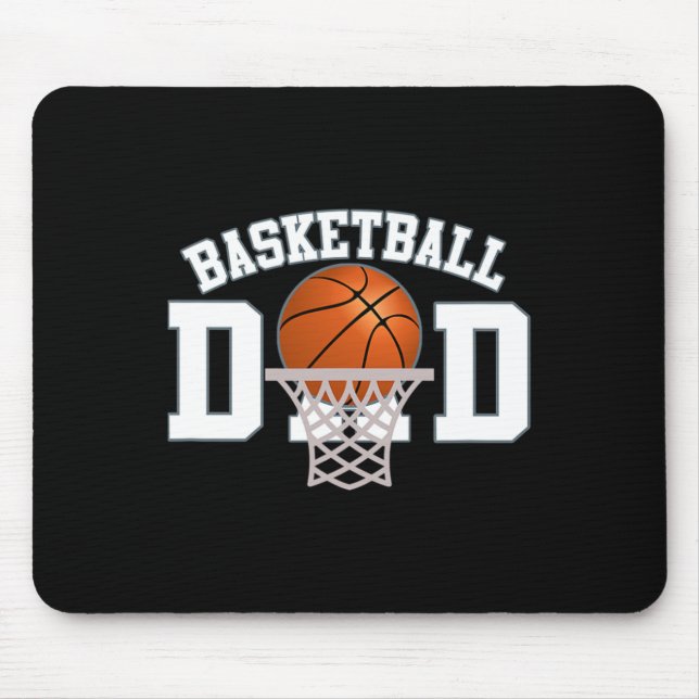 Basketball Vater 4 Mousepad (Vorne)