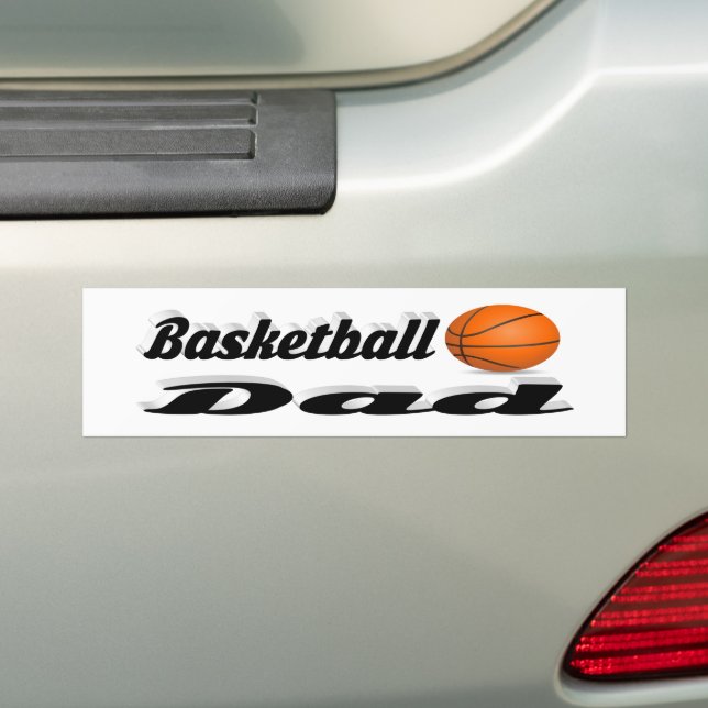 Basketball Vater Autoaufkleber (Auf Auto)