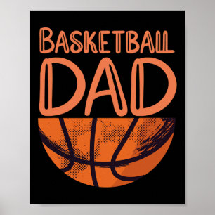 Basketball-Vater - Basketball-Spieler Poster