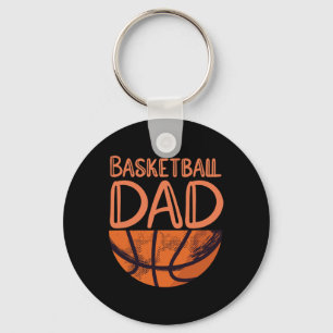 Basketball-Vater - Basketballspieler Vintage-Baske Schlüsselanhänger