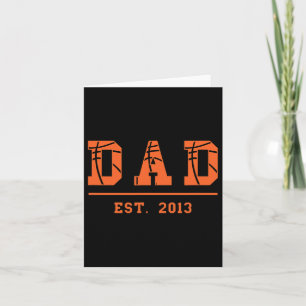 Basketball Vater Est 2013 Vatertag Geburtstag Karte