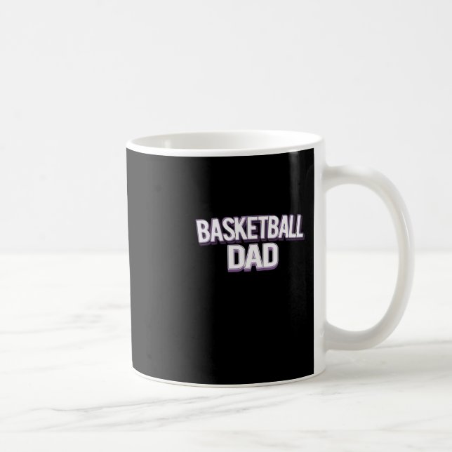 Basketball Vater - Funny Daddy Kaffeetasse (Rechts)
