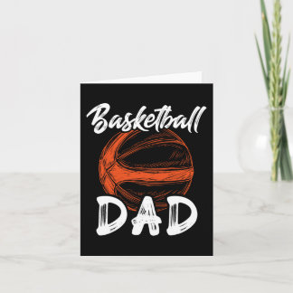 Basketball Vater für Männer Familienmatte Basketba Karte