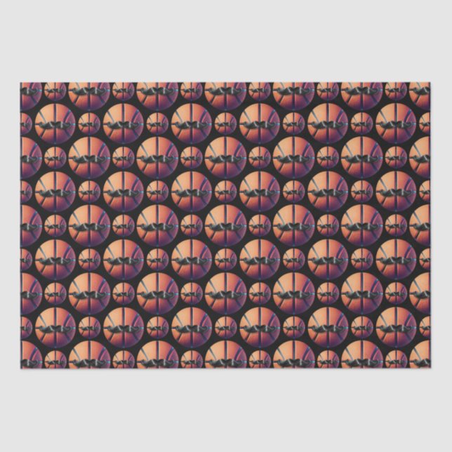 Basketball-Vater Seidenpapier (Vorderseite)