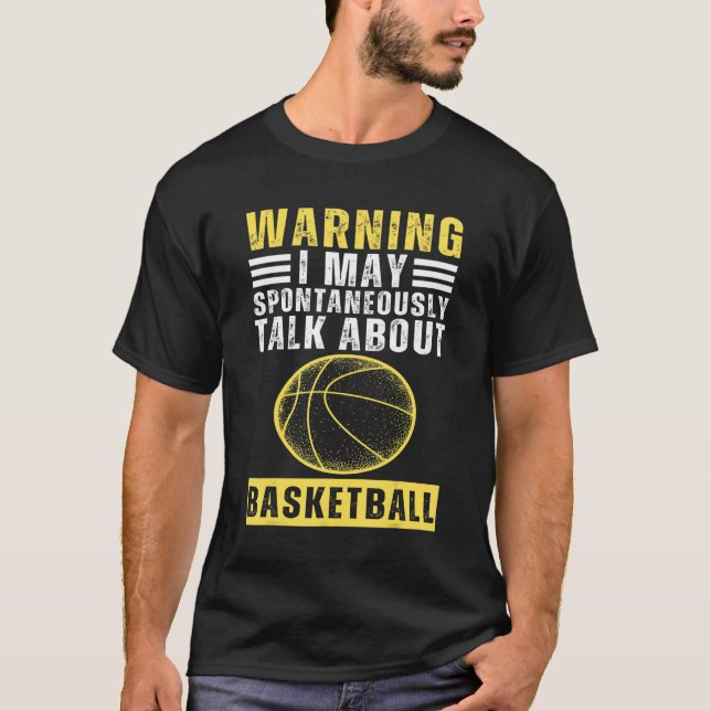 Basketball-Vater Sprichwort Basketball Basketball  T-Shirt (Vorderseite)