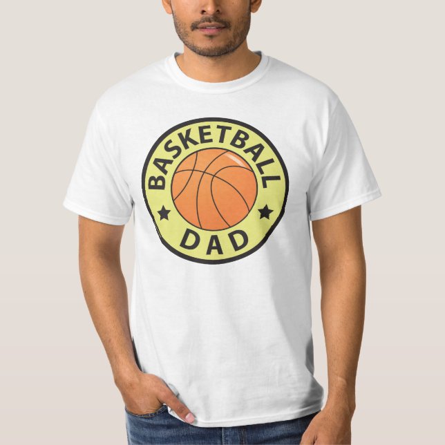 Basketball-Vater T-Shirt (Vorderseite)