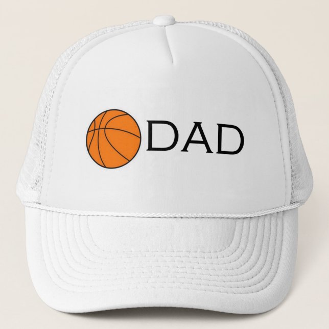 Basketball-Vater Truckerkappe (Vorderseite)