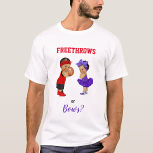 Basketball verbeugt sich vor Babys Junge Mädchen G T-Shirt