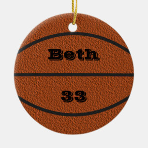 Basketball-Verzierung Keramikornament