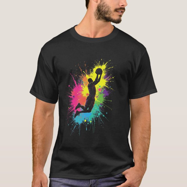Basketball Vibrant T-Shirt (Vorderseite)