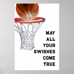 Basketball Viel Glück Poster