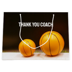Basketball Vielen Dank Coach große Geschenktasche Geschenktüte