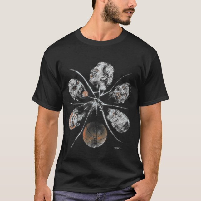 Basketball Vintag T-Shirt (Vorderseite)
