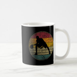 Basketball - Vintage - Retro-Grafik Cool  Kaffeetasse