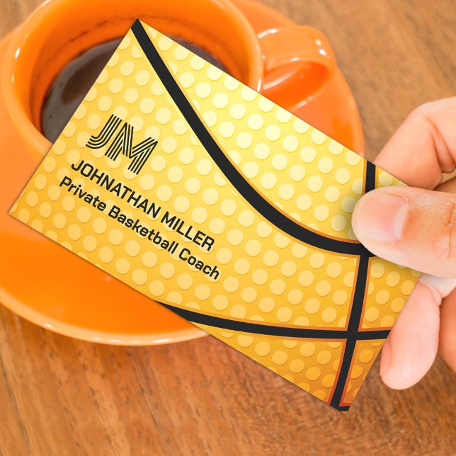 Basketball-Visitenkarte Visitenkarte (Von Creator hochgeladen)