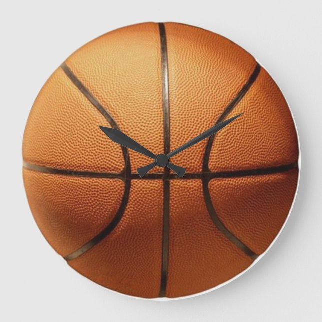 Basketball-Wall-Uhr Große Wanduhr (Vorderseite)
