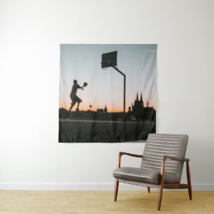 Basketball Wandteppich