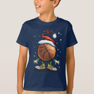 Basketball-Weihnachten T-Shirt