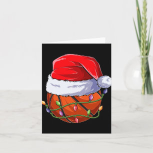 Basketball-Weihnachts-Jungen-Bekleidung, Lustiger Karte