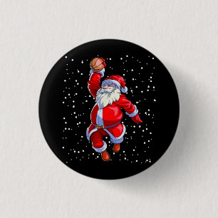 Basketball Weihnachts-Shirt Männer Boys Basketball Button