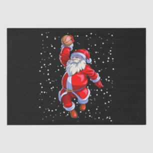 Basketball Weihnachts-Shirt Männer Boys Basketball Seidenpapier