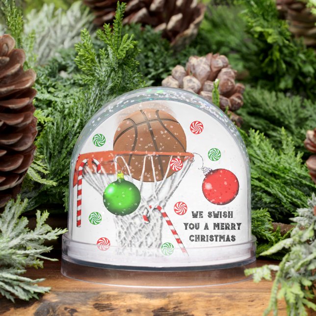Basketball Weihnachtsgeschenk Schnee Globe Schneekugeln (Winter)