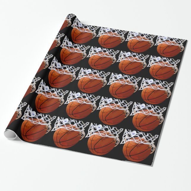 Basketball Weihnachtsgeschenk Umschlagpapier Geschenkpapier (Ungerollt)