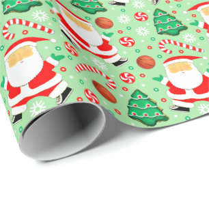 Basketball-Weihnachtsgeschenk-Verpackungspapier Geschenkpapier