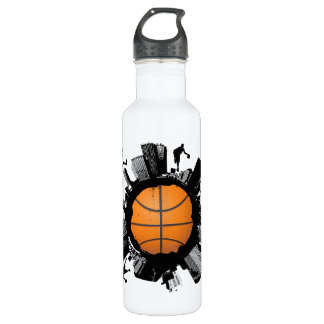 Basketball-Welt Edelstahlflasche