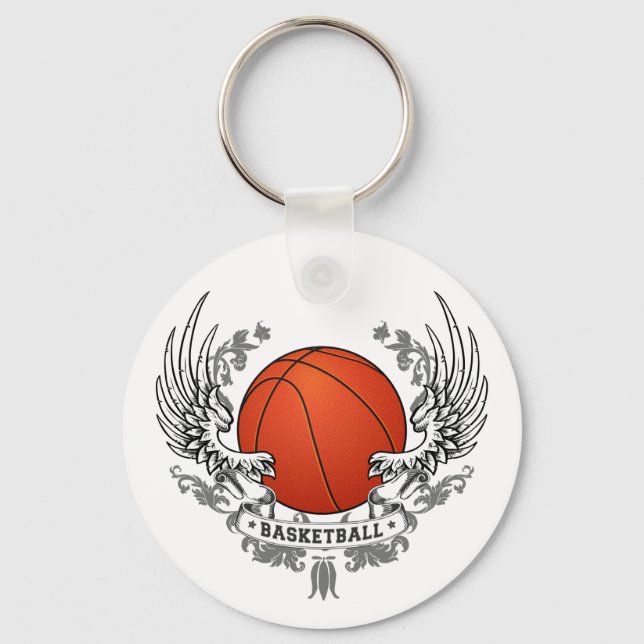 Basketball Wings Schlüsselanhänger (Vorderseite)