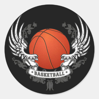 Basketball Wings Sticker