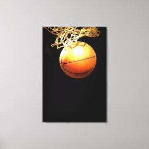 Basketball Wrapped Canvas Leinwanddruck