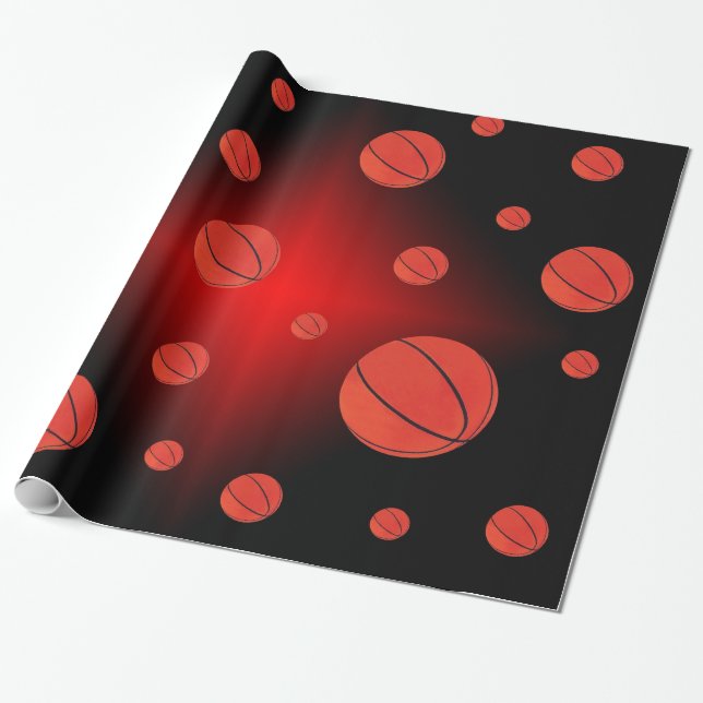 Basketball-Wrapper Geschenkpapier (Ungerollt)